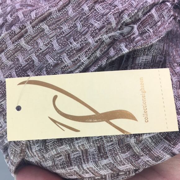 Collection XIIX Space Dye Basket Weave Pashmina - Picture 12 of 13